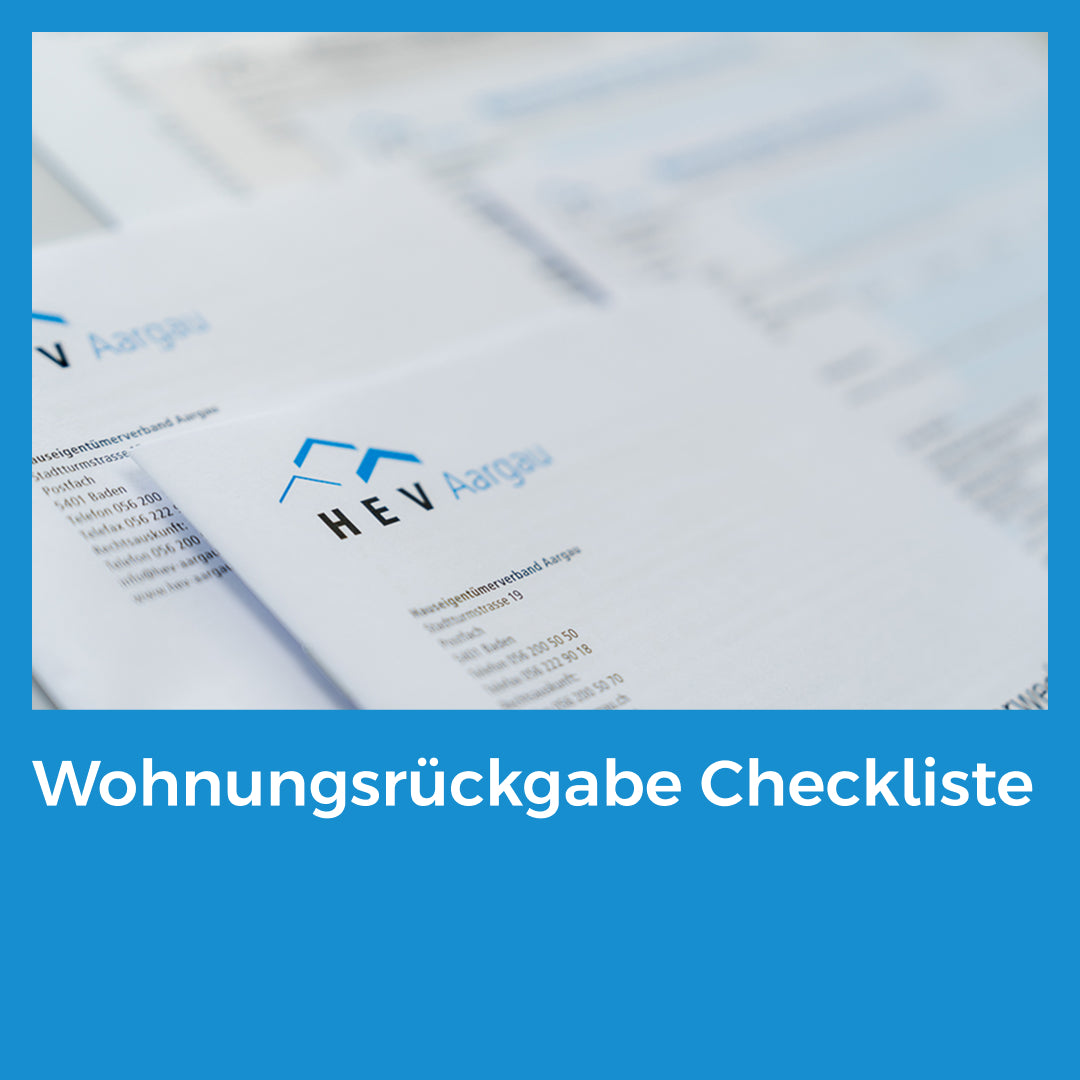 Wohnungsrückgabe Checkliste