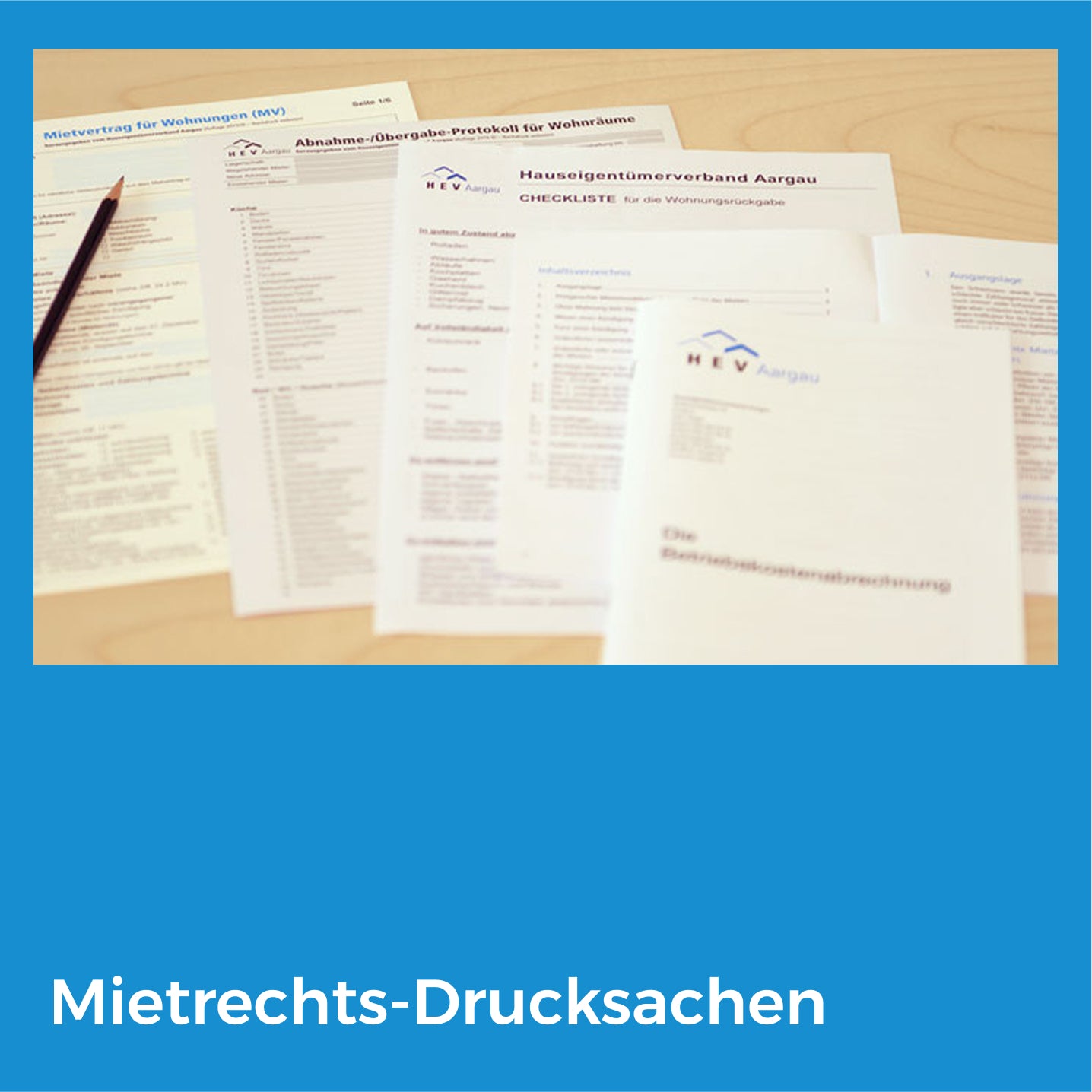 Mietrechts-Drucksachen