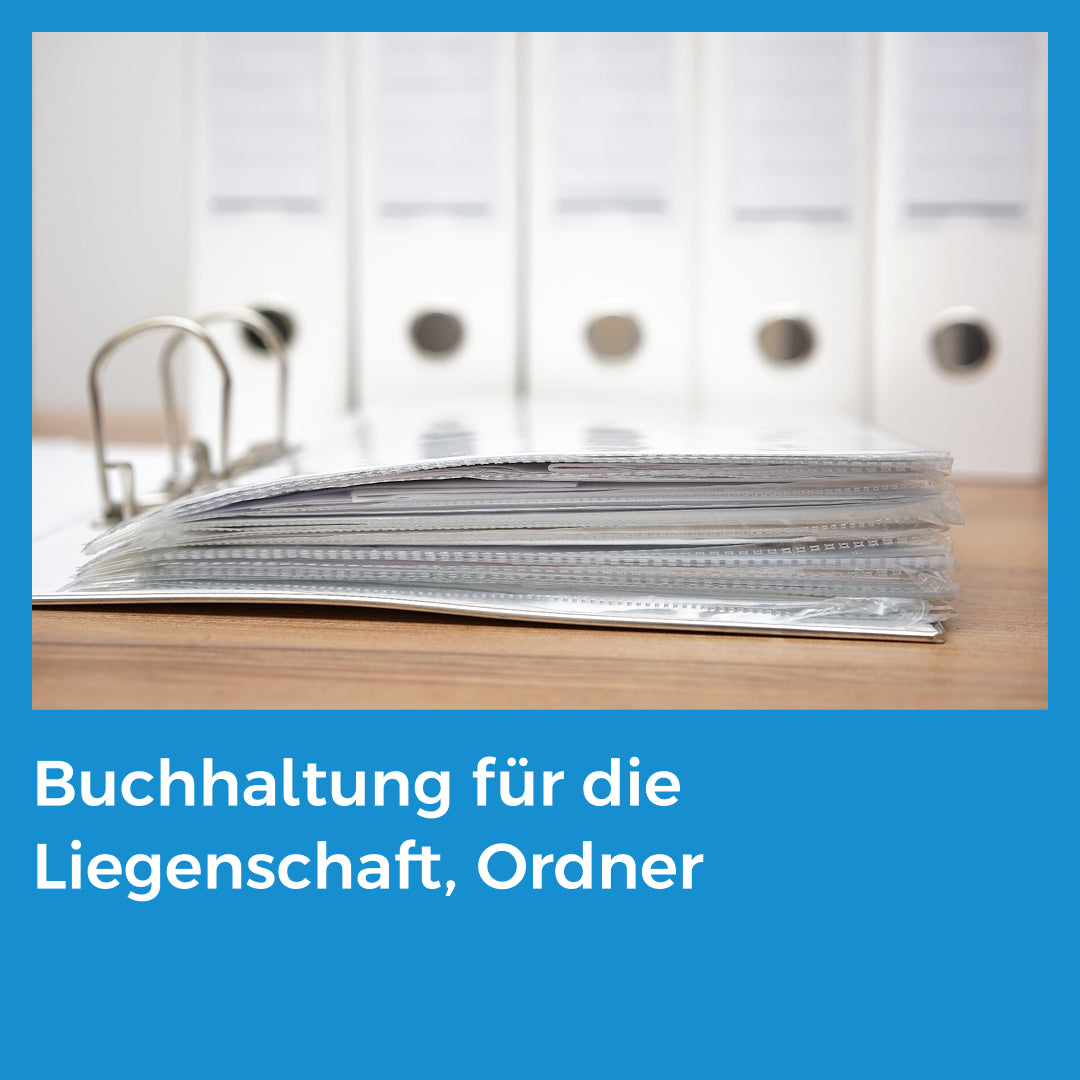 Buchhaltung für die Liegenschaft, Ordner