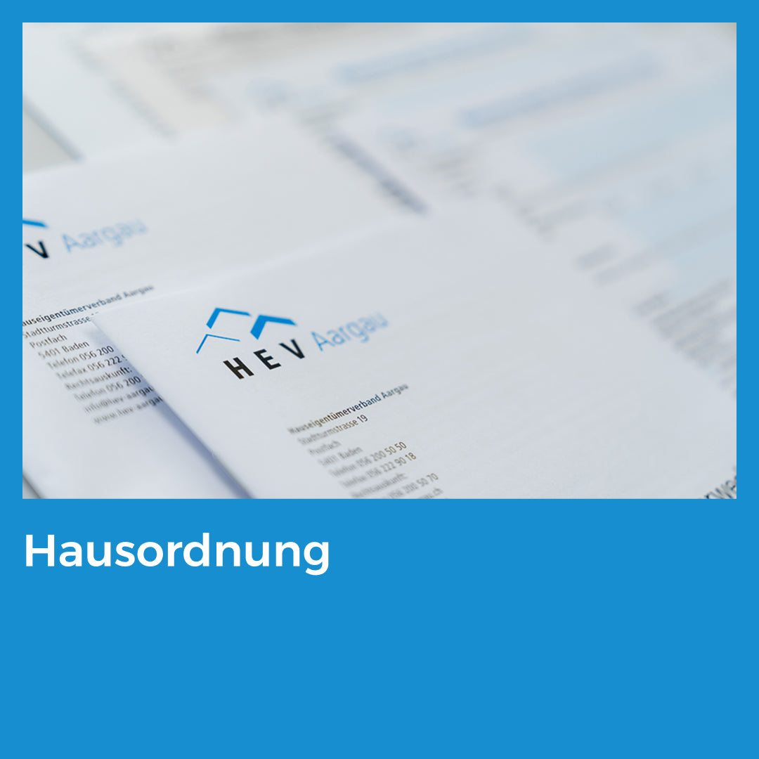 Hausordnung