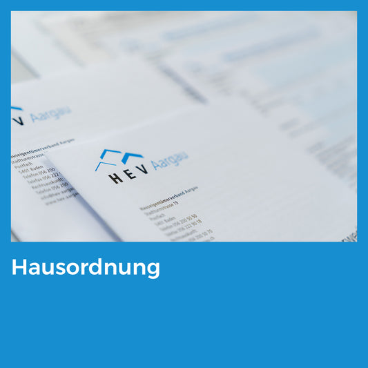 Hausordnung