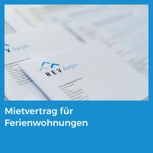 Mietvertrag für Ferienwohnungen (2011)