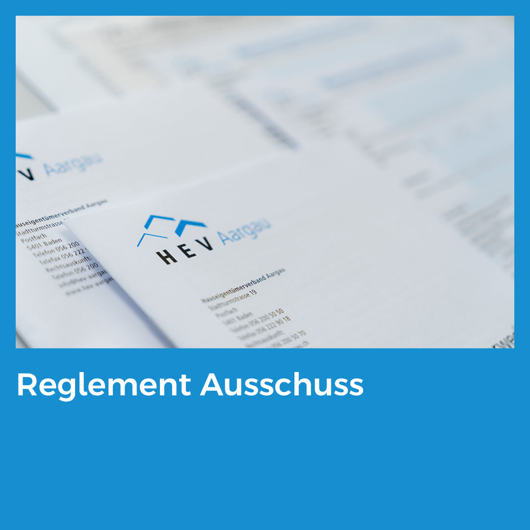 Reglement Ausschuss
