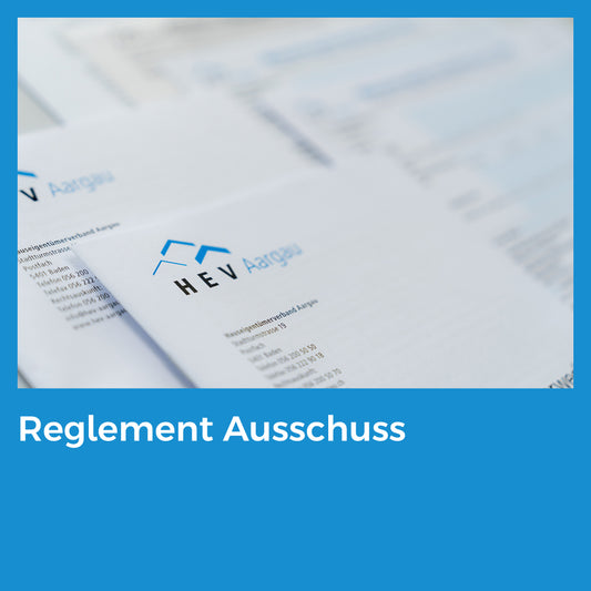 Reglement Ausschuss