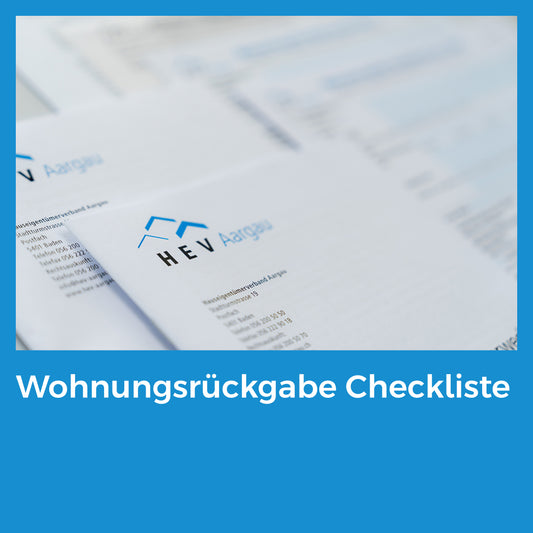 Wohnungsrückgabe Checkliste